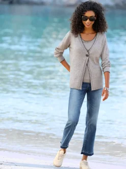 Twinset cardigan et débardeur en viscose douce chic