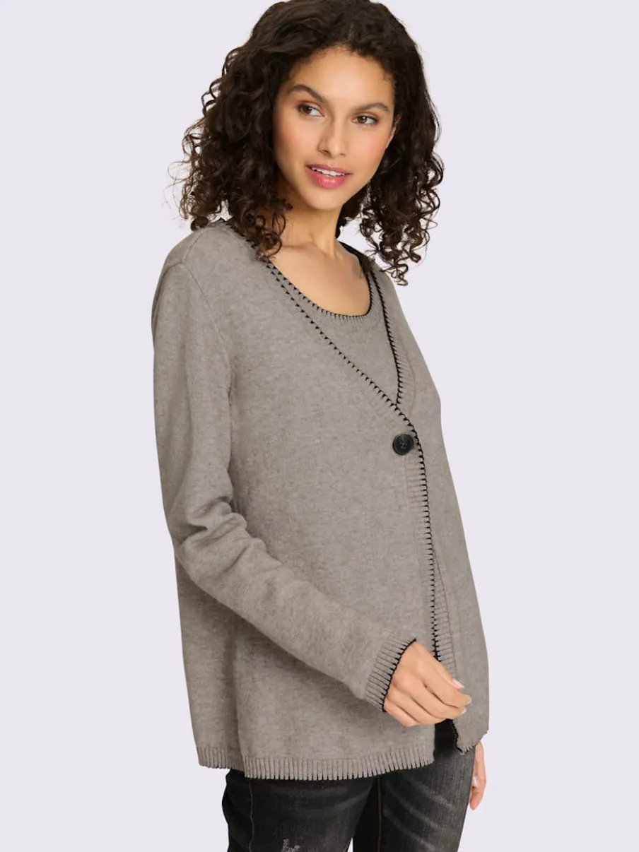 Twinset cardigan et débardeur en viscose douce chic