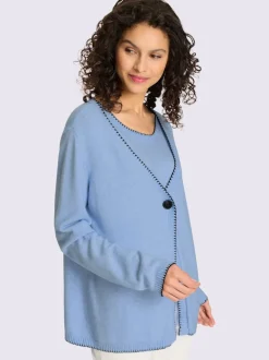 Twinset cardigan et débardeur en viscose douce chic