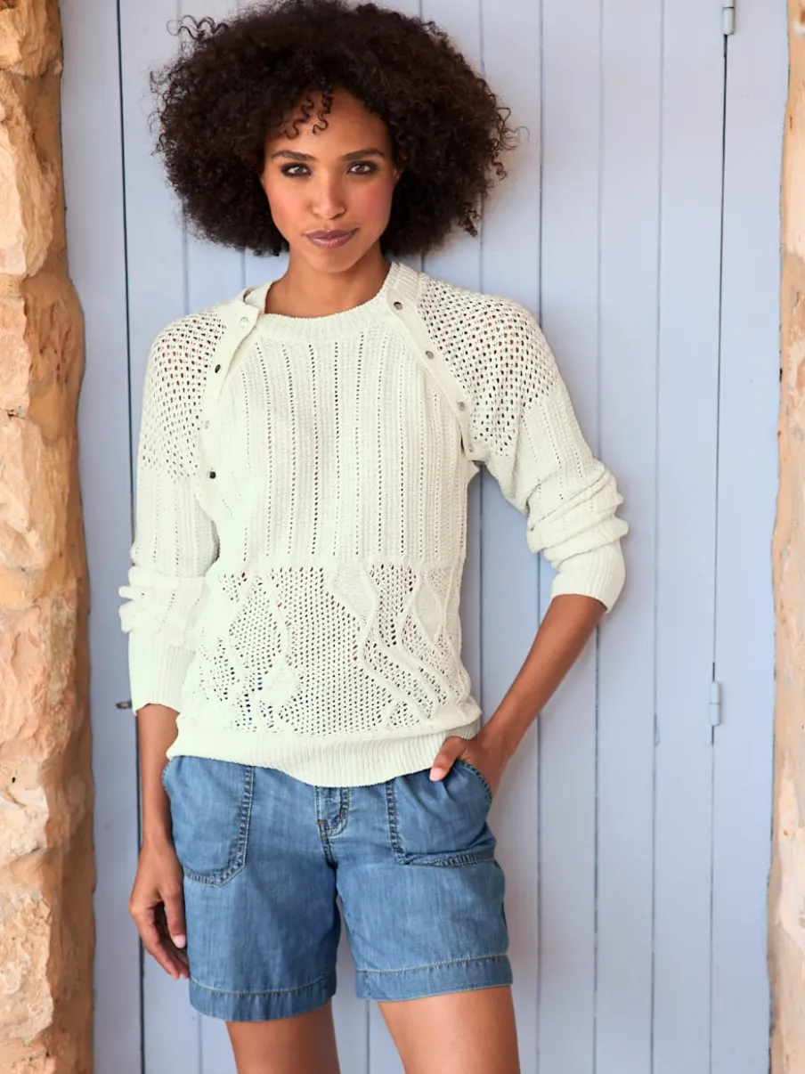 Twinset composé de boléros et débardeurs en tricot léger