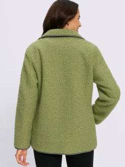 Veste bouclée qualité bouclée chaude