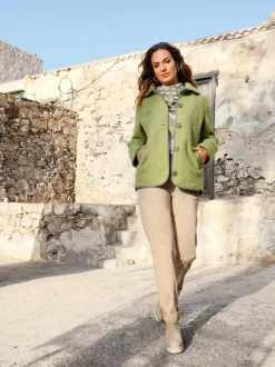 Veste bouclée qualité bouclée chaude