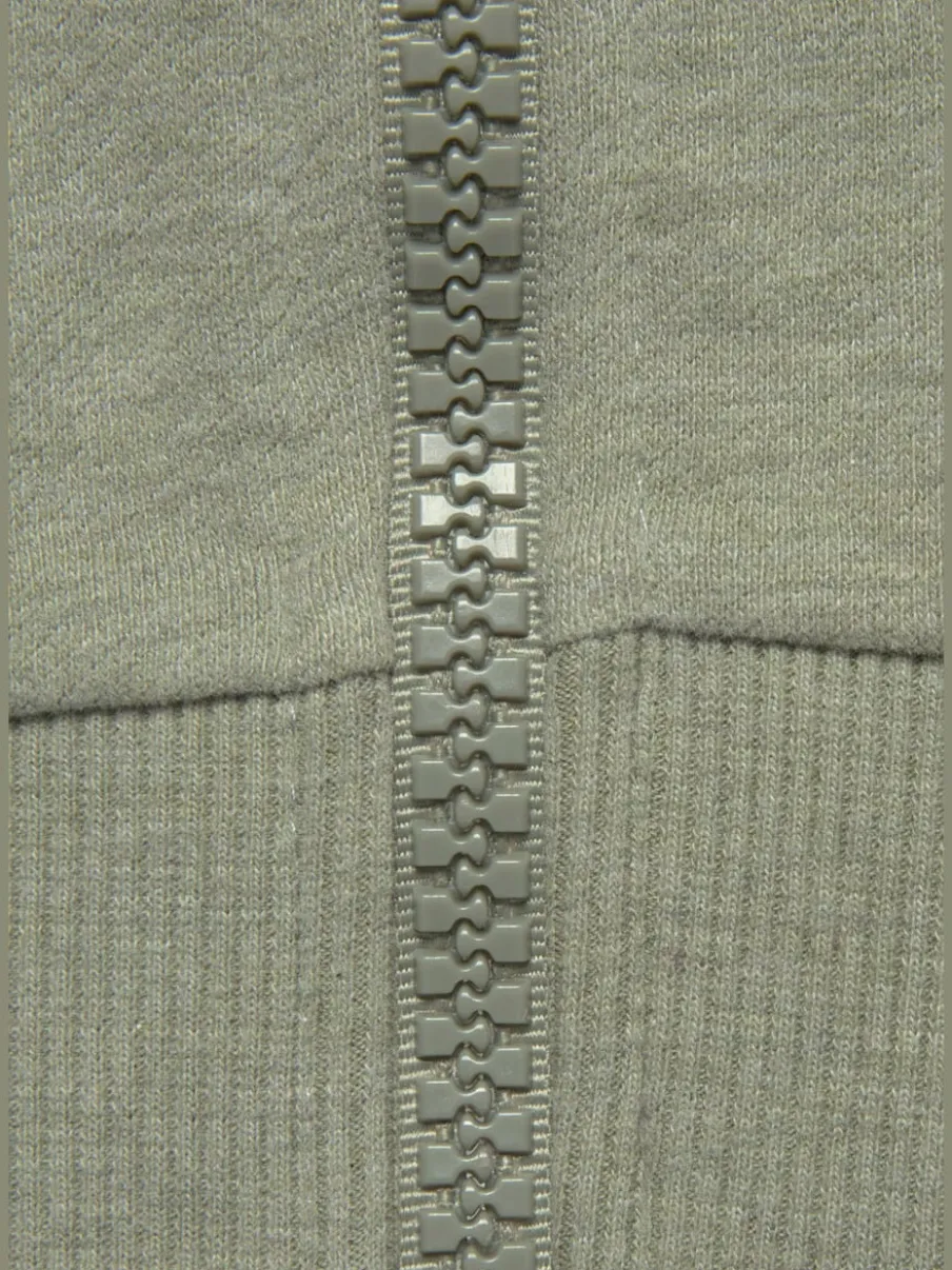 Veste à capuche avec manches longues et logo brodé