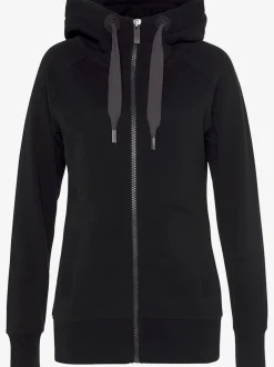 Veste à capuche avec poches et matière sweat douce