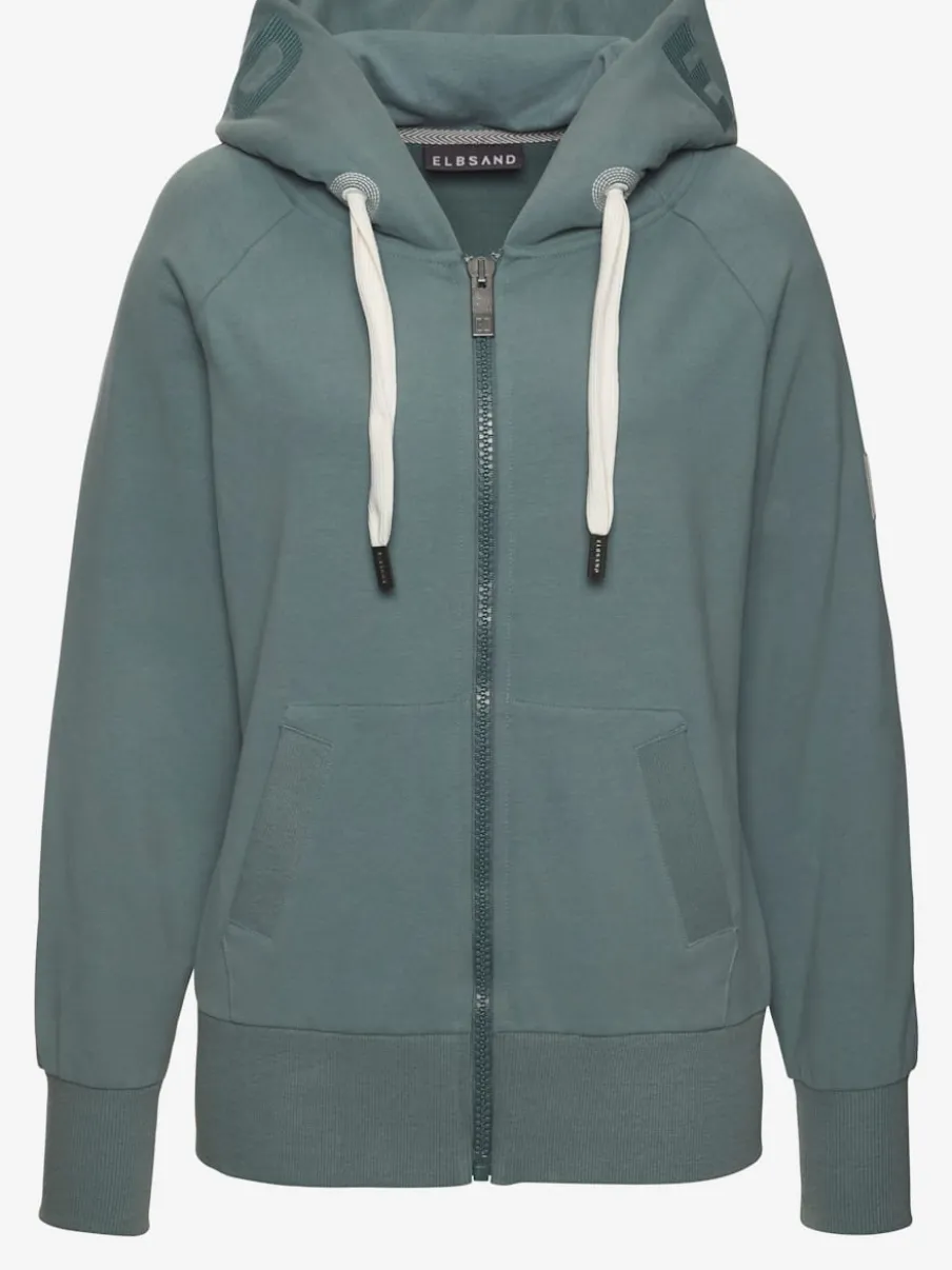 Veste à capuche douce avec poches pratiques et finitions confortables
