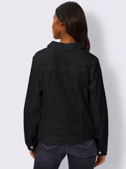 Veste à col chemise avec poches et manches retroussables