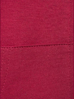 Veste à col montant avec rayures et larges bords-côtes en coton