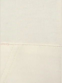 Veste à col montant avec rayures et larges bords-côtes en coton