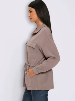 Veste coulisse à la taille