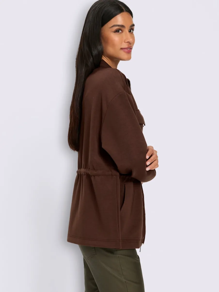 Veste coulisse à la taille