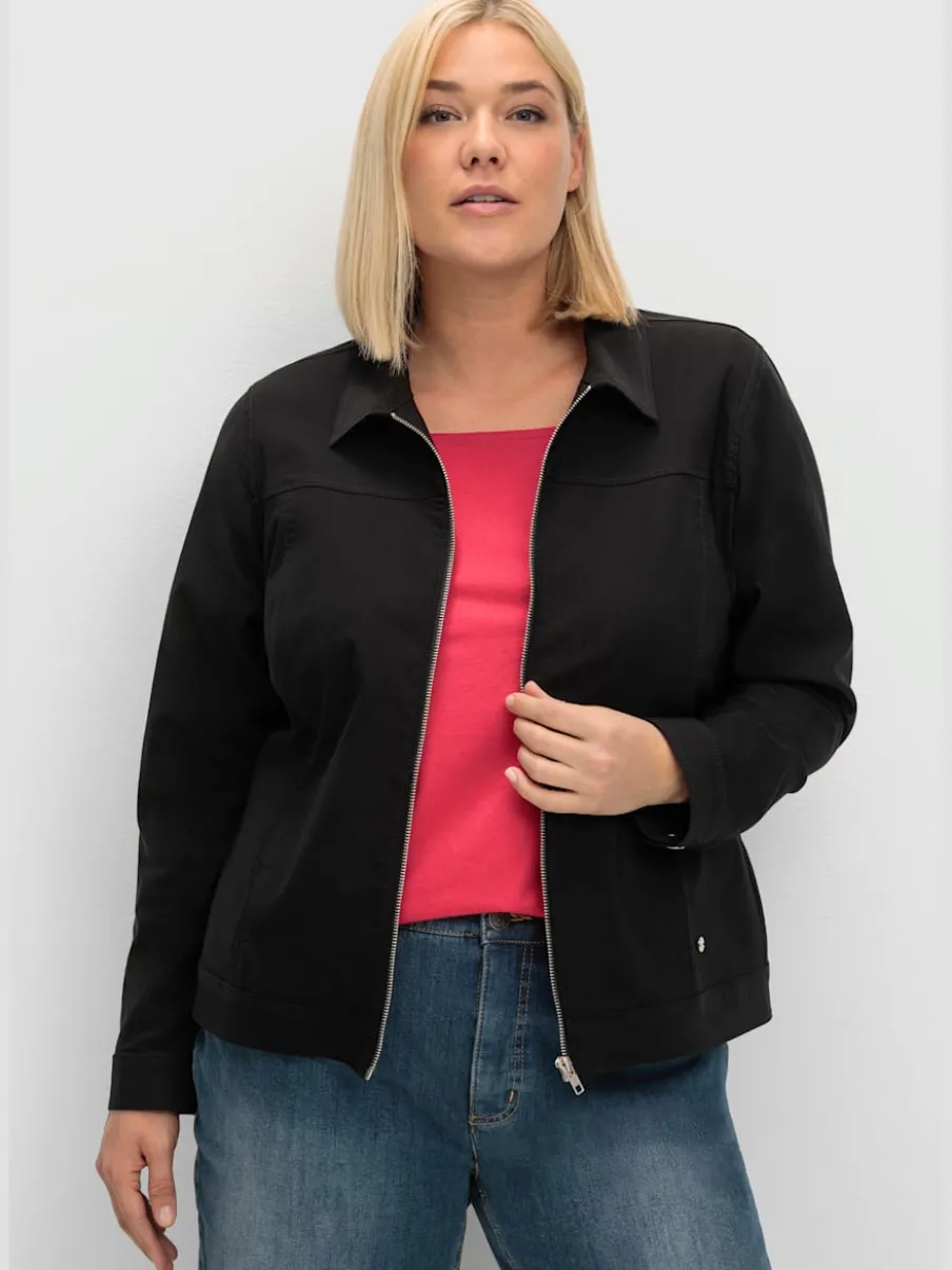 Veste courte coupe courte mode