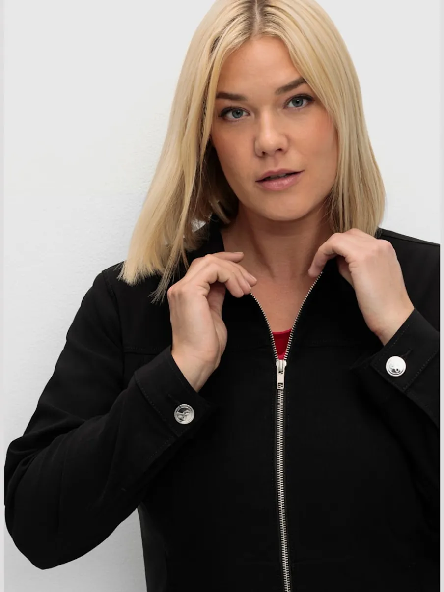 Veste courte coupe courte mode