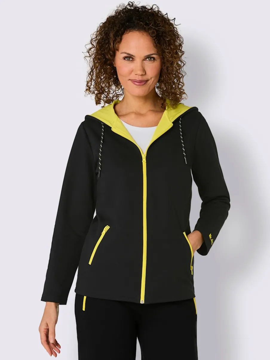 Veste décontractée avec capuche et poches zippées