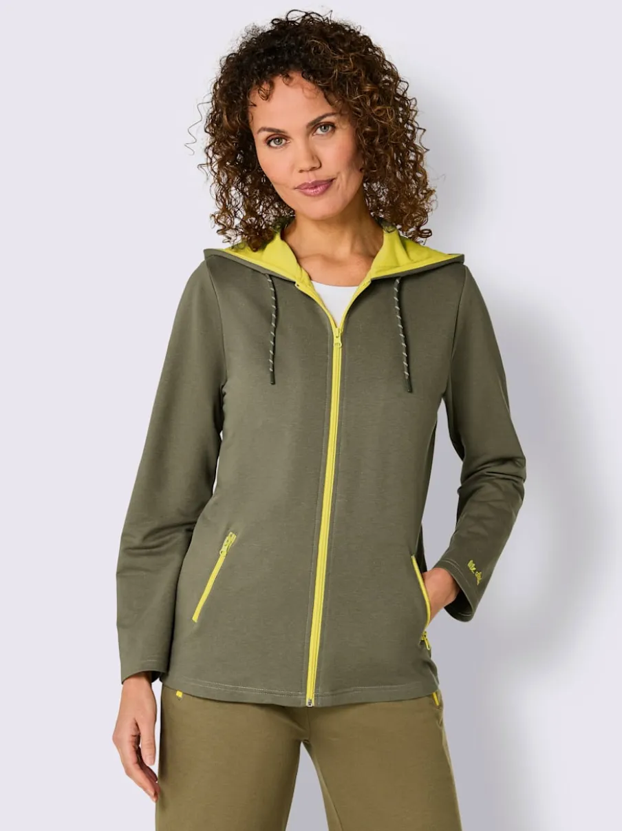 Veste décontractée avec capuche et poches zippées