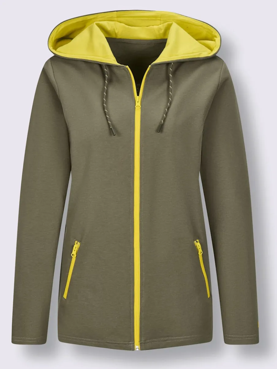 Veste décontractée avec capuche et poches zippées