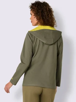 Veste décontractée avec capuche et poches zippées