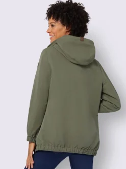 Veste de loisirs microfibre avec capuche et poches