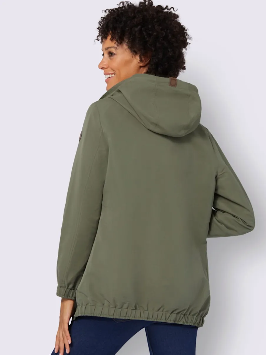 Veste de loisirs microfibre avec capuche et poches