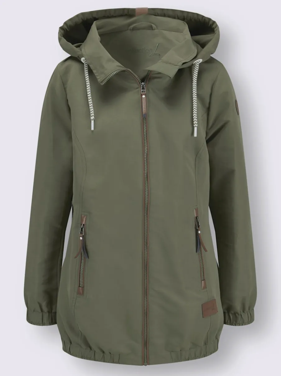 Veste de loisirs microfibre avec capuche et poches