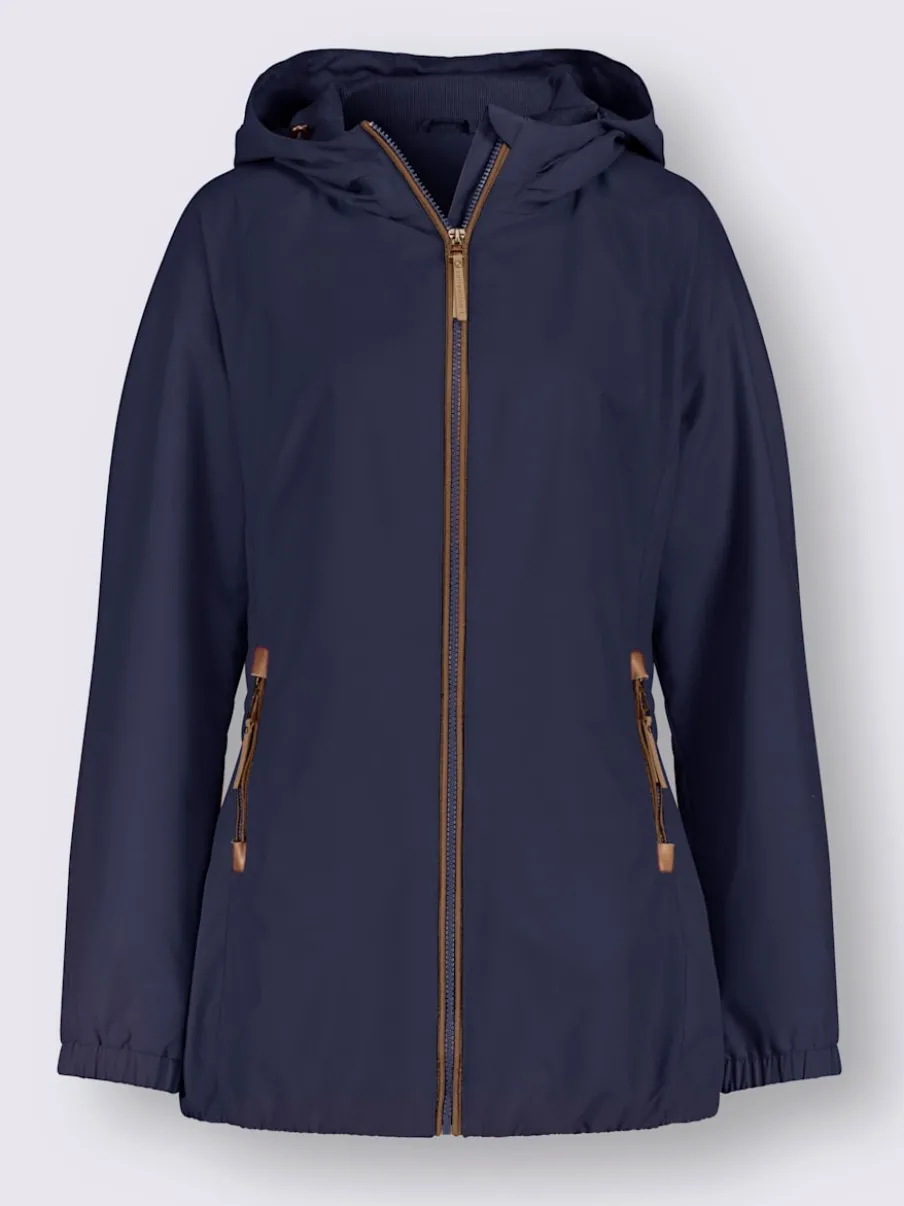 Veste de mi-saison microfibre avec capuche et poches