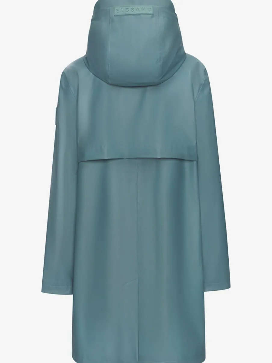 Veste de pluie parka longue et imperméable à capuche
