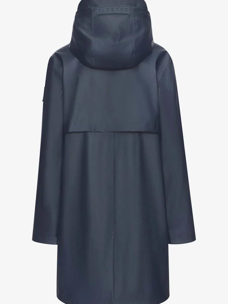 Veste de pluie parka longue et imperméable à capuche