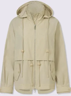 Veste d'extérieur avec capuche amovible et poches rabattables