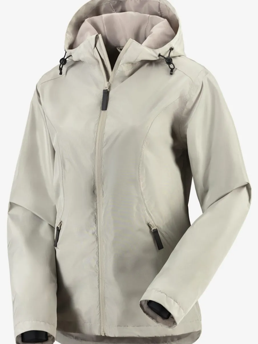 Veste d'extérieur imperméable avec zip et manches longues
