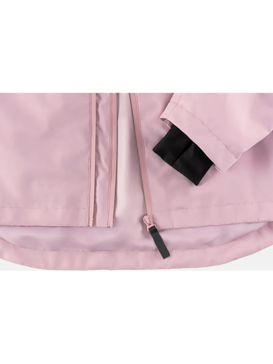 Veste d'extérieur imperméable avec zip et manches longues