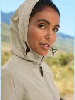 Veste d'extérieur imperméable avec zip et manches longues