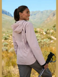 Veste d'extérieur imperméable avec zip et manches longues