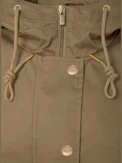 Veste d'extérieur légère avec capuche et poches pratiques