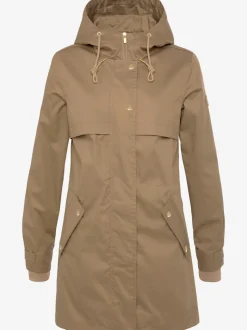 Veste d'extérieur légère avec capuche et poches pratiques