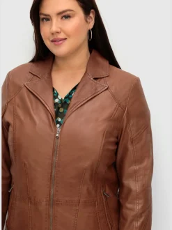 Veste en cuir