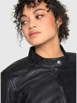 Veste en cuir