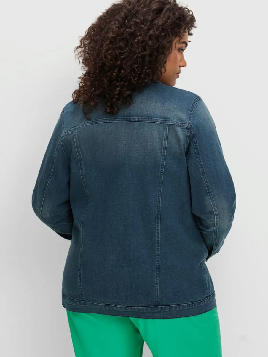 Veste en jean affine les hanches