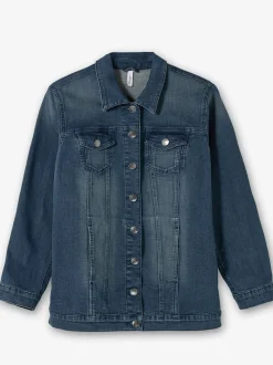 Veste en jean affine les hanches