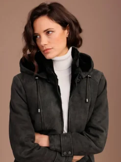 Veste en peau d'agneau peau d'agneau véritable