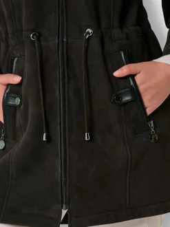 Veste en peau d'agneau peau d'agneau véritable