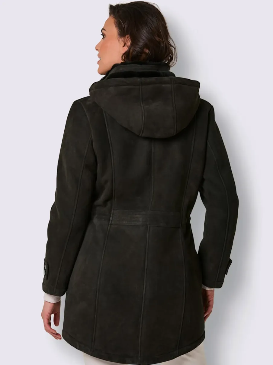 Veste en peau d'agneau peau d'agneau véritable