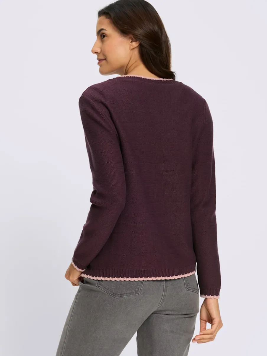 Veste en tricot 50% coton