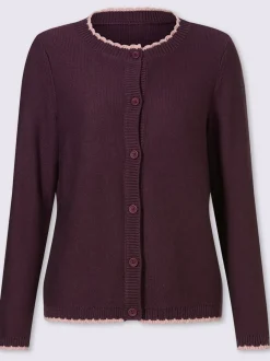 Veste en tricot 50% coton