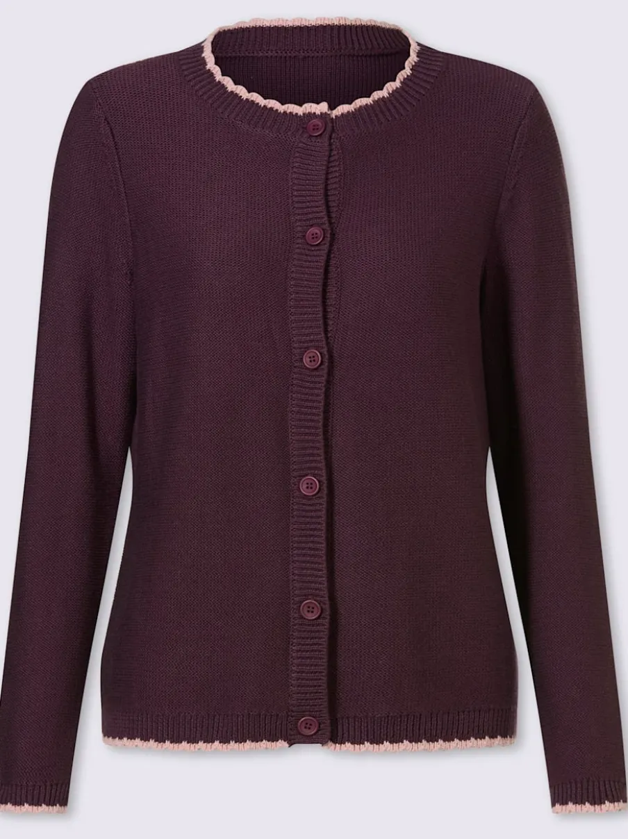 Veste en tricot 50% coton