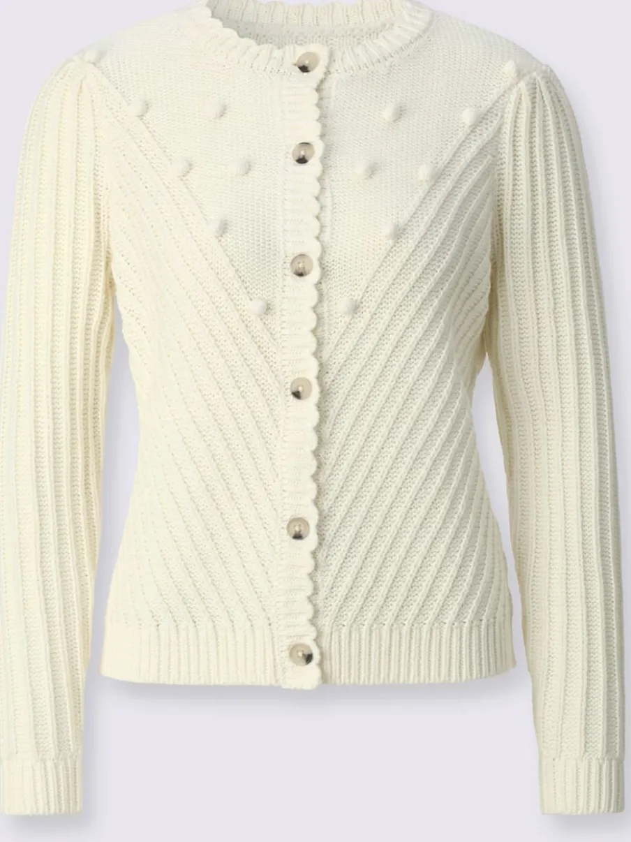 Veste en tricot 50% coton