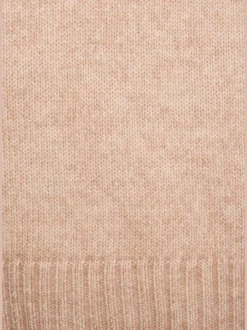 Veste en tricot décontractée avec écharpe manches longues douces