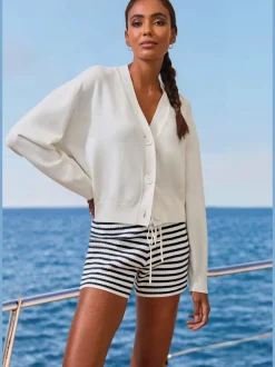 Veste en tricot détente intemporelle