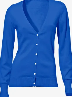 Veste en tricot fin cardigan à encolure en V