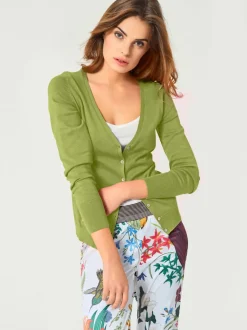 Veste en tricot fin cardigan à encolure en V