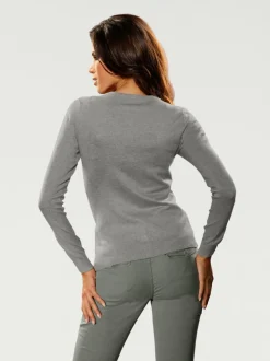 Veste en tricot fin cardigan à encolure en V