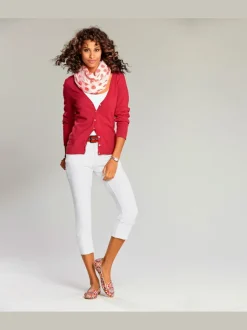 Veste en tricot fin cardigan à encolure en V